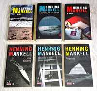 6x Henning Mankell Piramida Cios Szczelina O krok Niespokojny człowiek