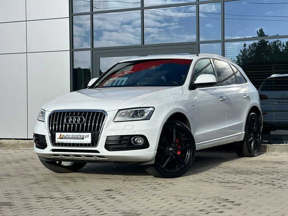 Audi Q5 S-Line, Półskóra, Xenon, Navi, Grzane fotele, Kamera, Alu, Panorama!