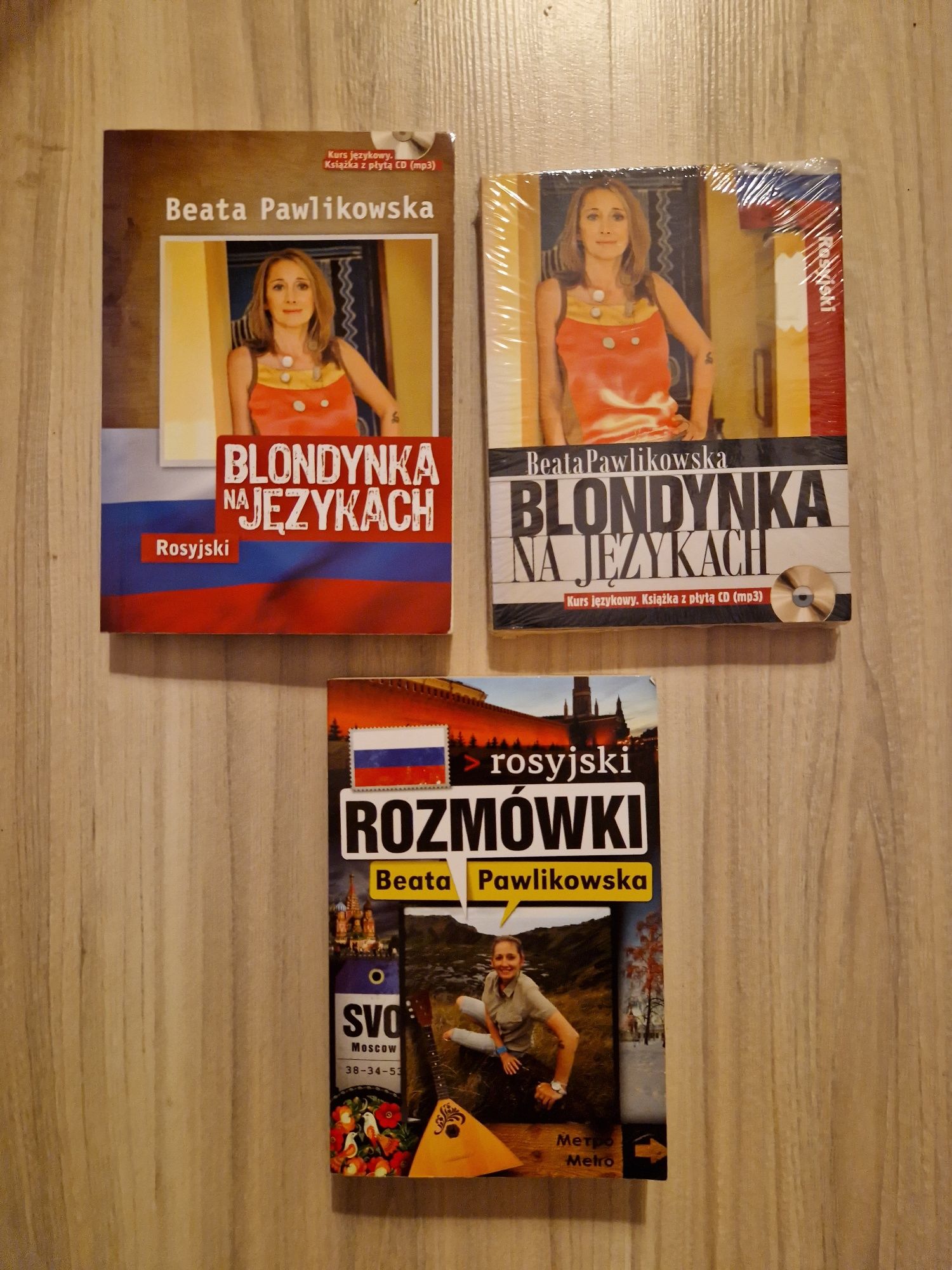 Książki Blondynka na językach. Rosyjski