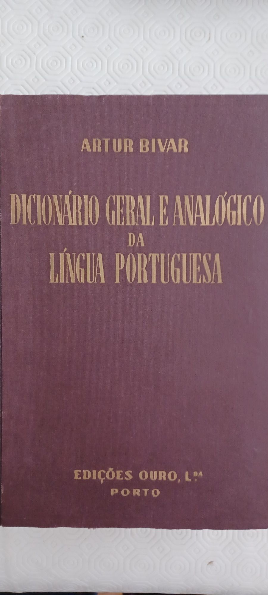 Dicionário Geral E Analógico Da Língua Portuguesa