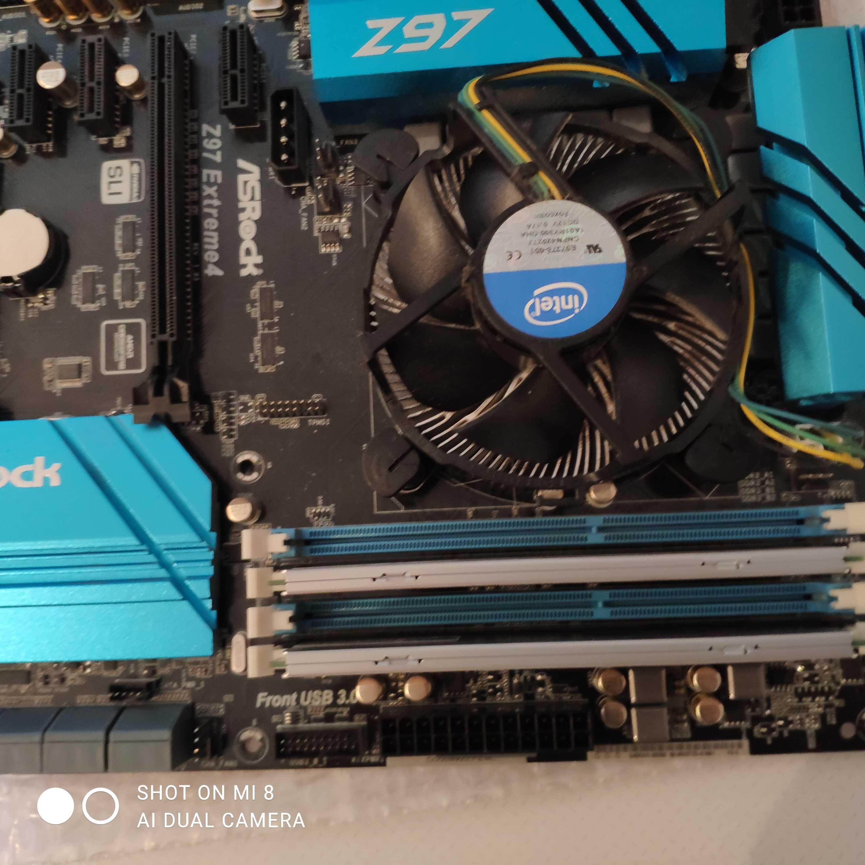 zestaw Intel i5+ ASRock  Z97 EXTREME4+GoodRam 2x4