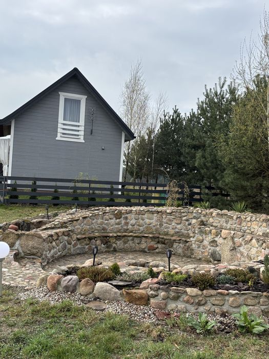 Dom letniskowy nad stawem do wynajęcia, Nowa Wieś