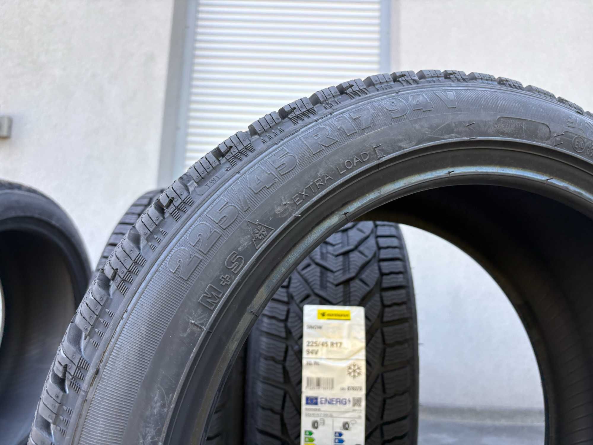 x4 sztuki zima 225/45R17 Kormoran SNOW 94V XL prod. 2025r gwarancja