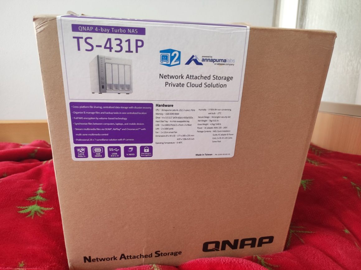 Serwer / dysk sieciowy QNAP TS-431P