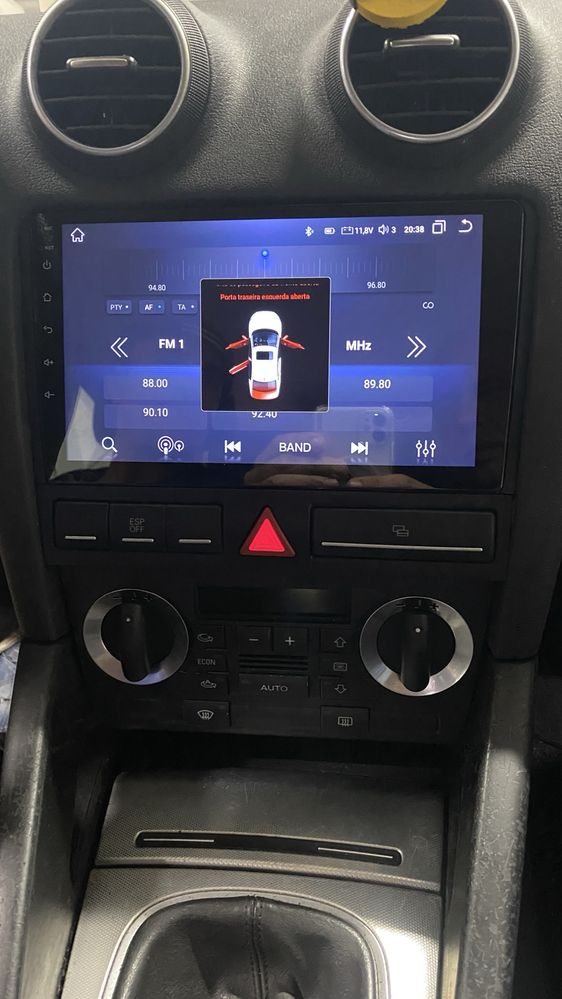 Radio 2Din 8G 128Gb 9 Polegadas como novo ecran topo de gama