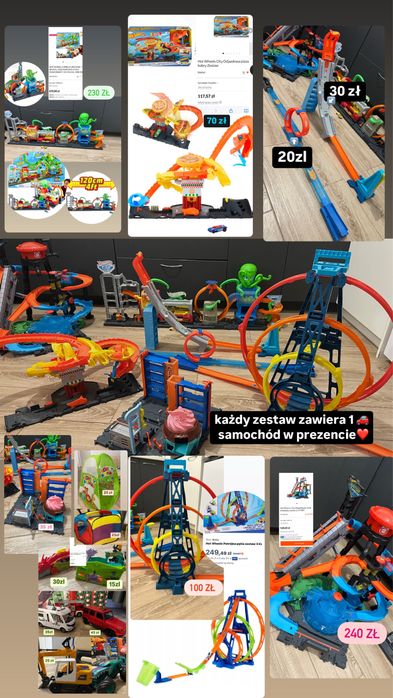 zestawy Hot Wheels Monster Trucks