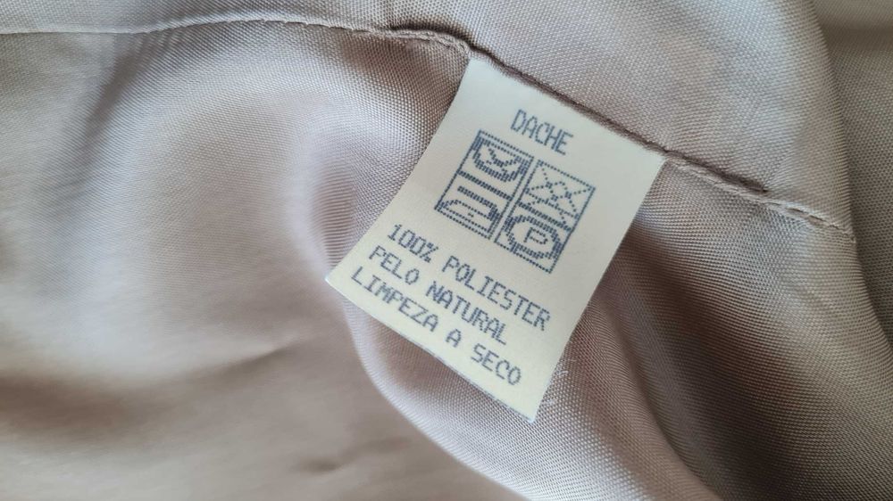 Casaco elegante com pelo