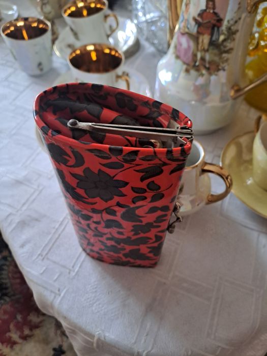 Portfel damski PRL vintage