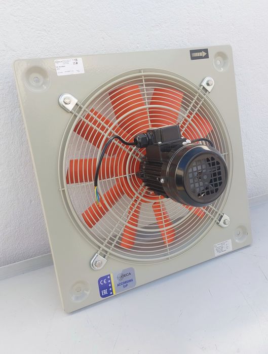 Ventilador extrator 5200 m3h Ar fumos tintas de estufas de pintura