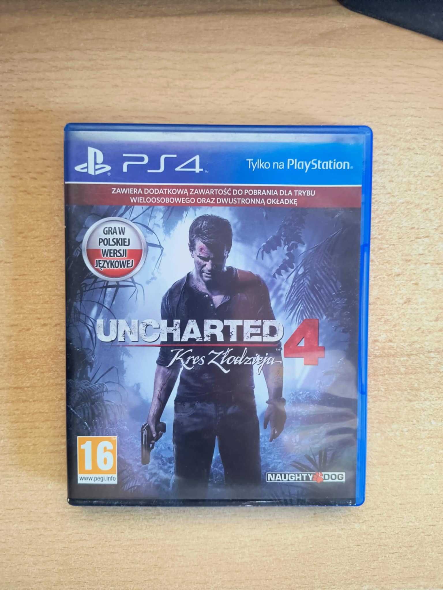 Uncharted 4 kres złodzieja PS4