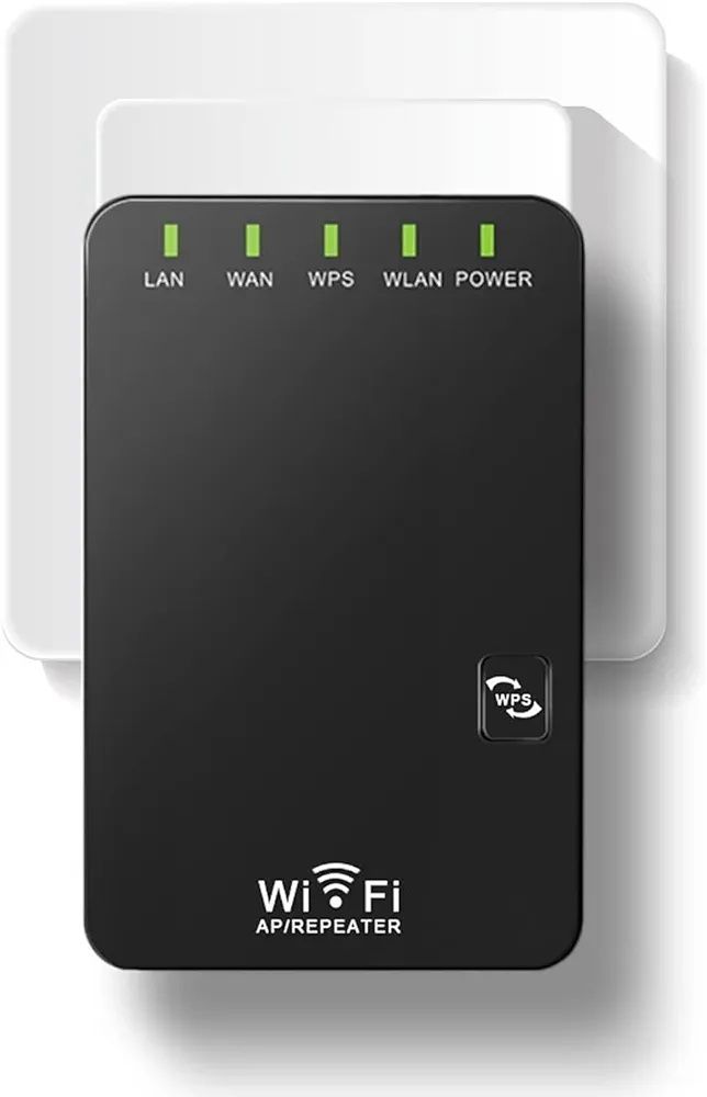 Wzmacniacz Wi-Fi 300 Mbit/s 2,4 GHz, Mini Compact