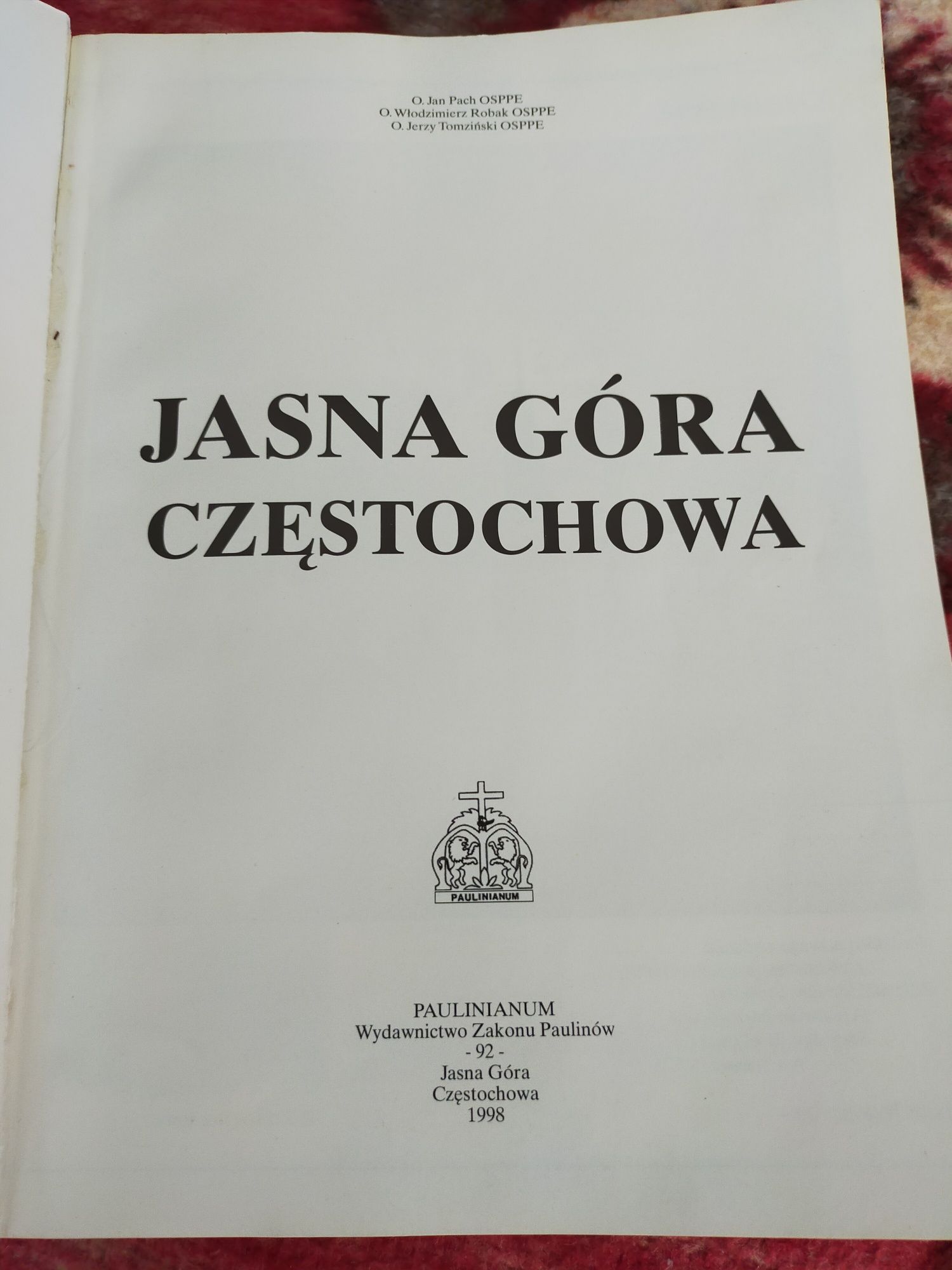 Jasna Góra Częstochowa książka