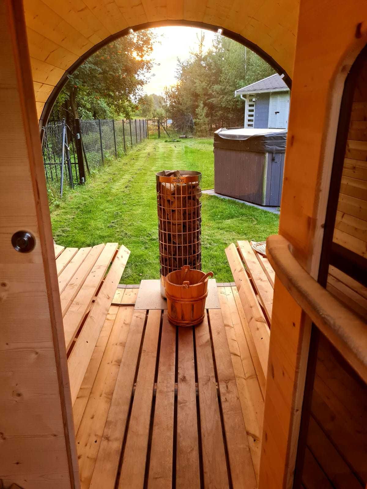 Wakacje Dom z jacuzzi, sauną i kominkiem, jezioro las, basen