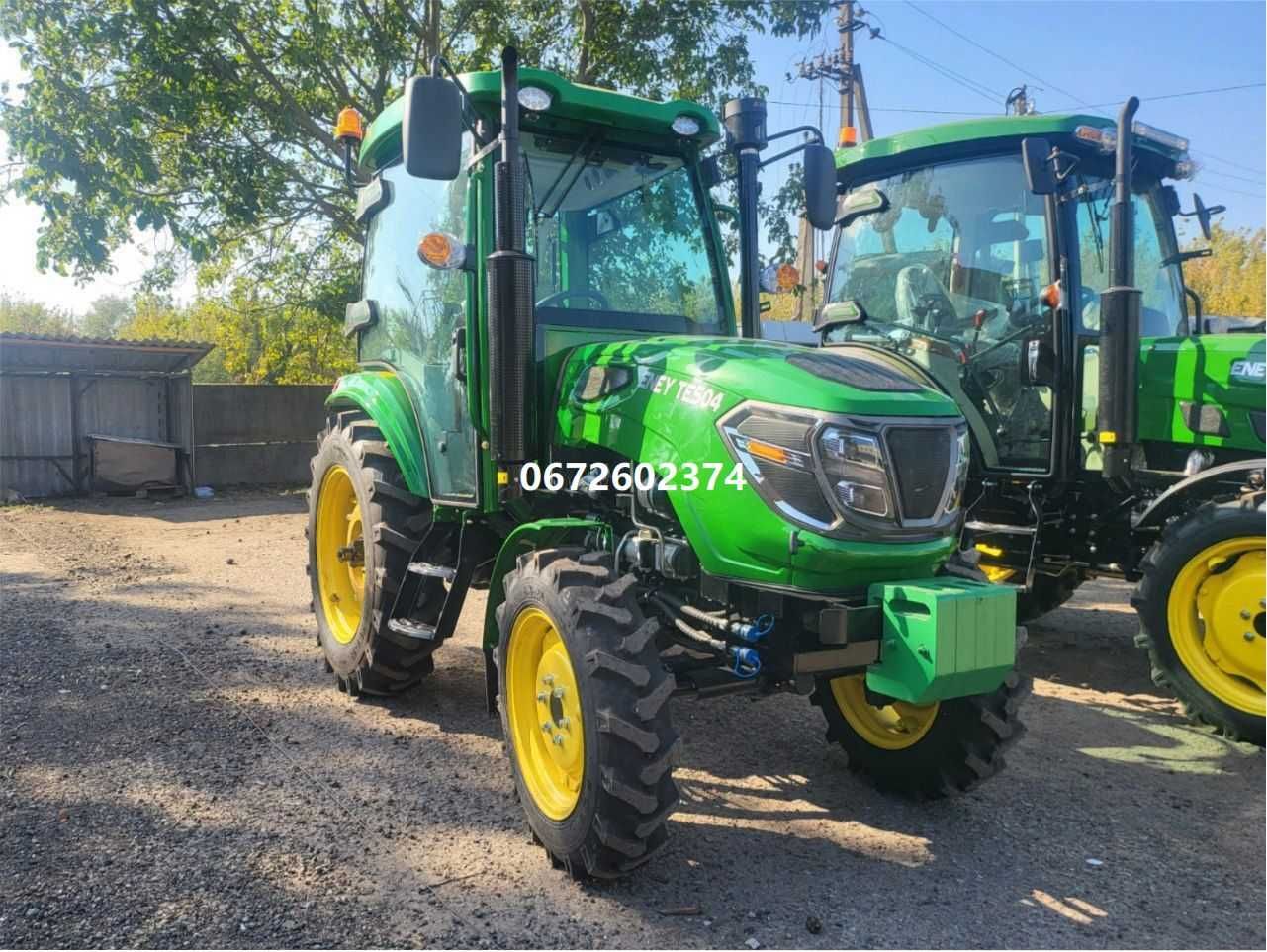 Минитрактор ENEY TE 504 (с кондиционером)(зеленый) Еней доставка