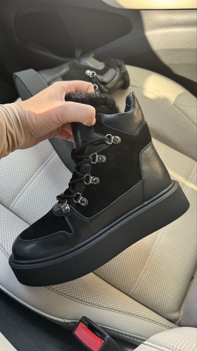 Черевики зимові натуральні . Женские зимние ботинки натуральные