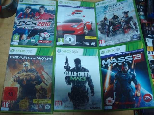 lote 10 jogos xbox 360 originais