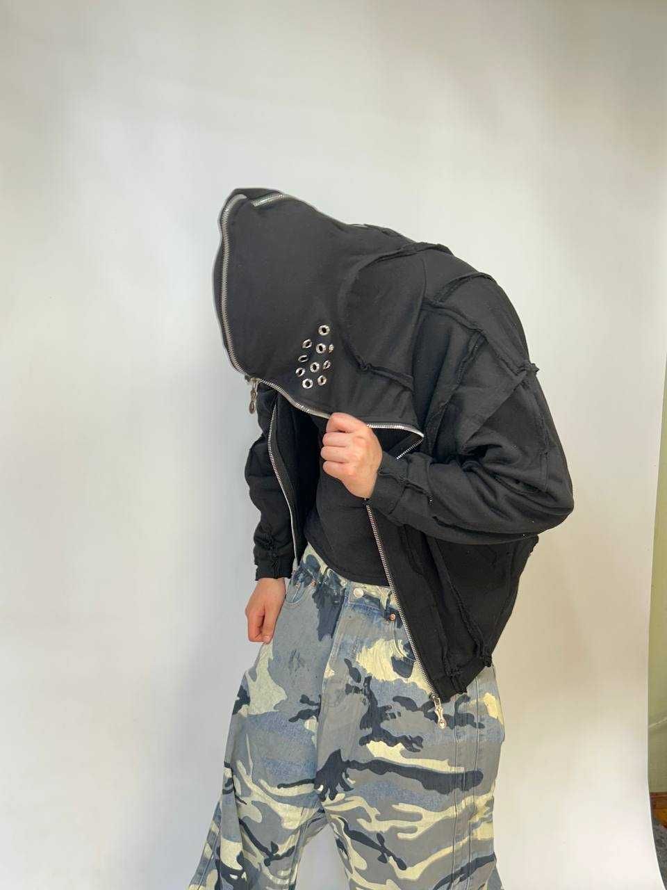 Худі Thug Club zip hoodie зип зипка фулл full y2k archive opium чорна