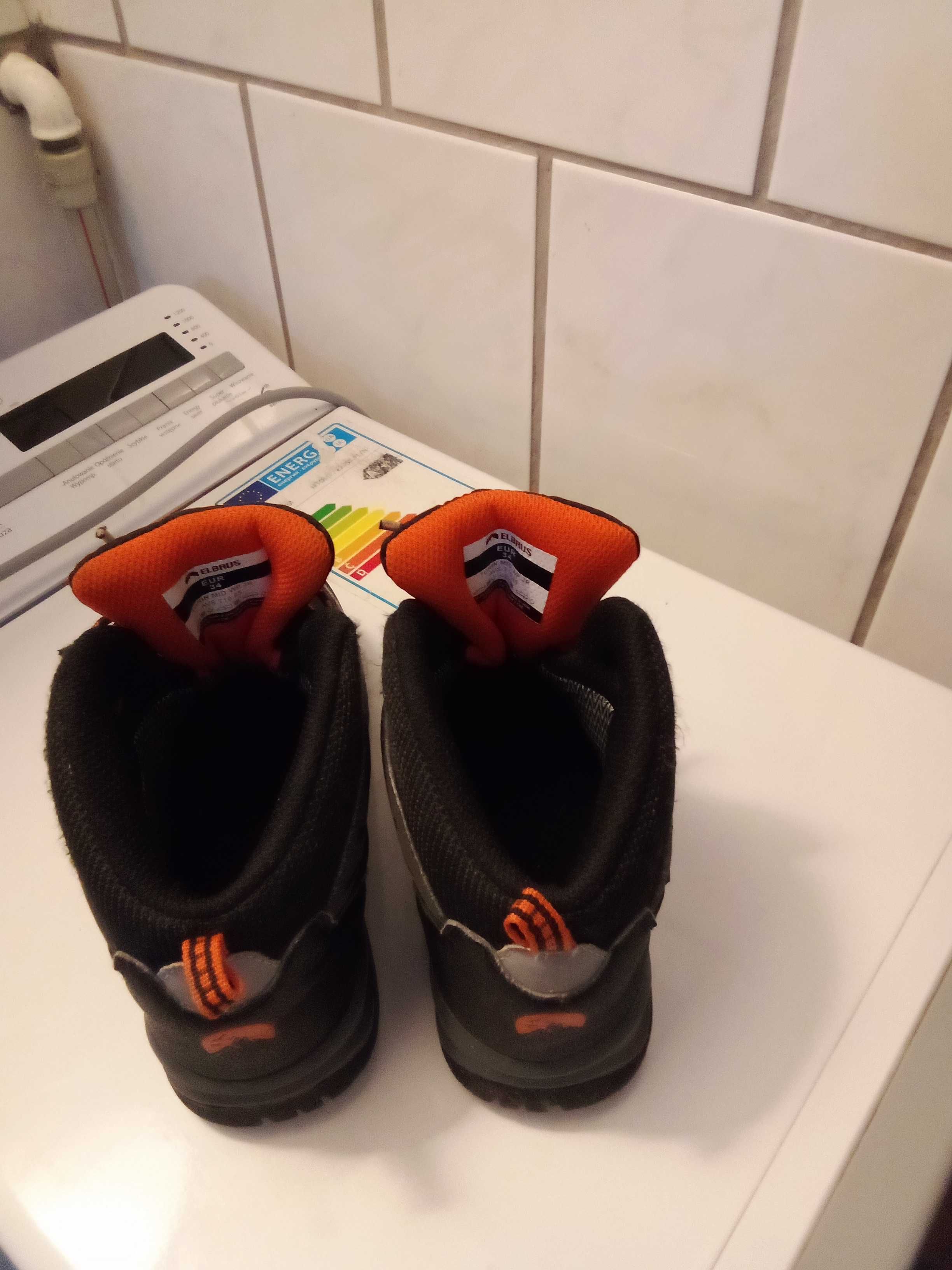 buty zimowe dla dziecka 34. /35. wkładka 23cm chłopięce super stan