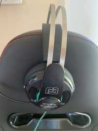 Fones gaming Xbox one black fire bfx 270