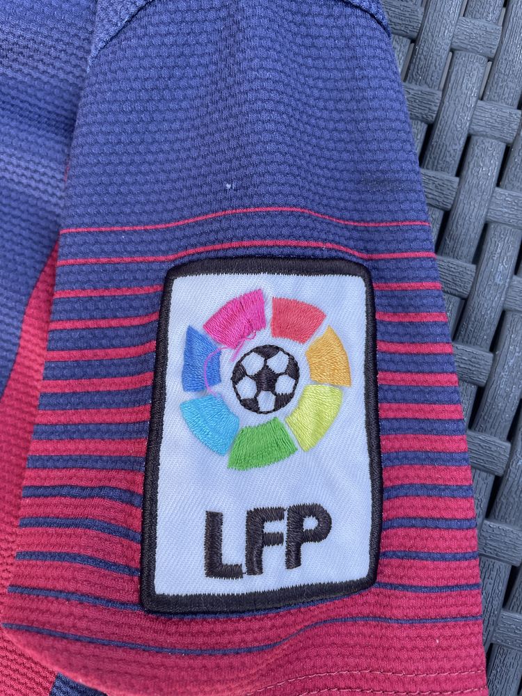 Fc Barcelona nike dri-fit 128-137 Koszulka spodenki strój piłkarski