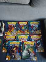Spider Man gazetki numery 1 do 8 z 2008 roku