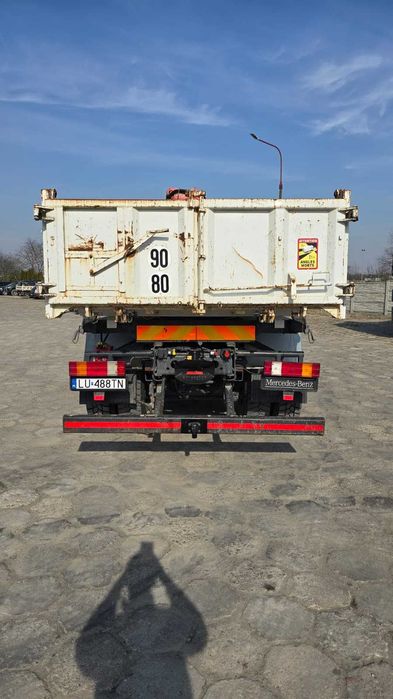 Mercedes Axor HDS pilot FassiF135 Hydroburta Kiper Wywrotka Klapodrzwi