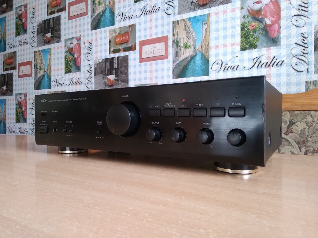 Мощный и компактный Denon PMA-425R,2×80Вт,АССОРТИМЕНТ,гарантия!