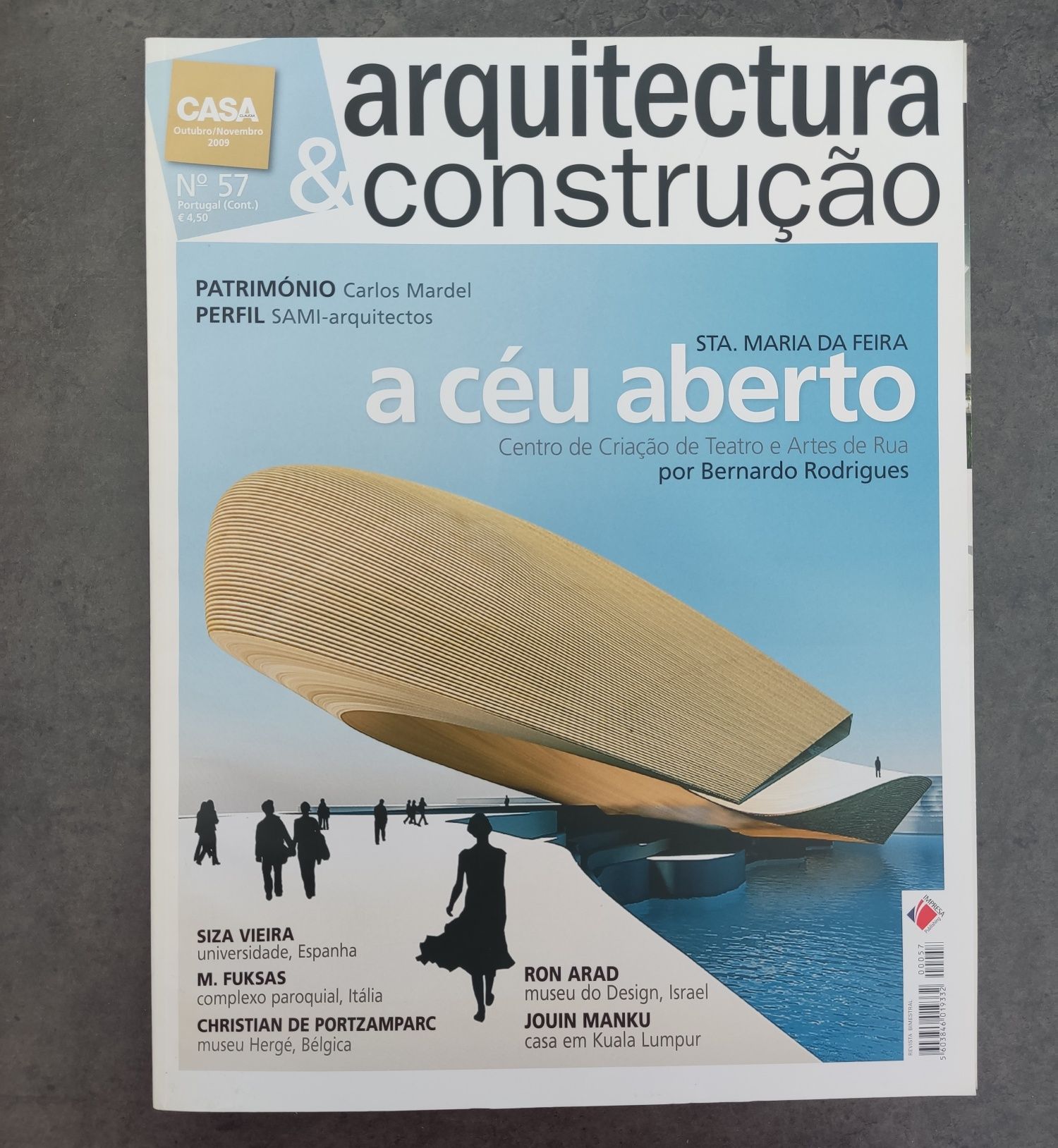 5 Revistas de Arquitectura e Construção - N°57, 58, 59, 61 e 63