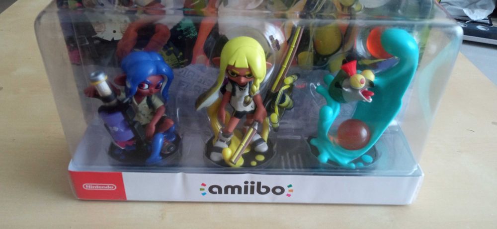 Amiibo splatton3 Legend of Zelda novo caixa fechada no