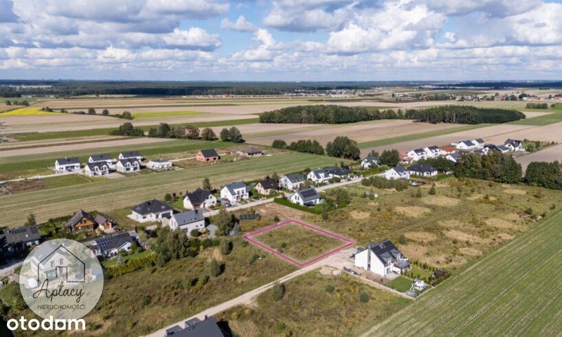 Działka z pozwoleniem na budowę pow. 1059 m2