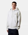 Худі Carhartt WIP 'American Script' Zipper Hoodie Grey