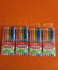 Penmate Kolori Długopis żelowy brokatowy 6 kolorów