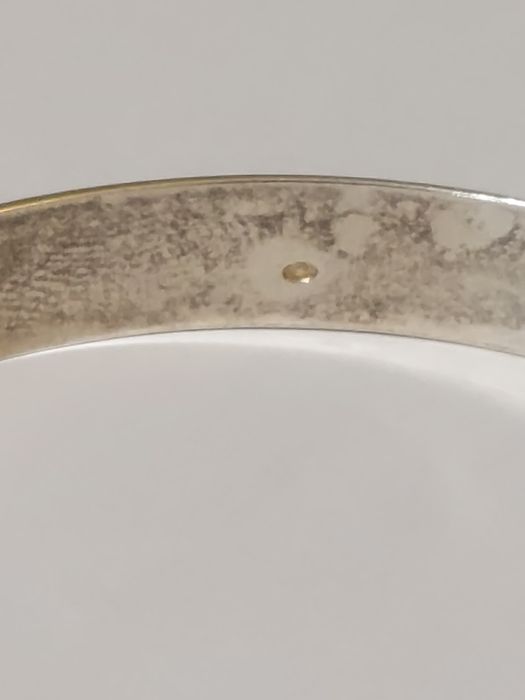 Srebrna bransoletka spółdzielni Warmet/Biamet