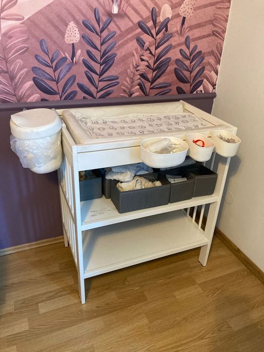 Przewijak Gulliver Ikea + akcesoria