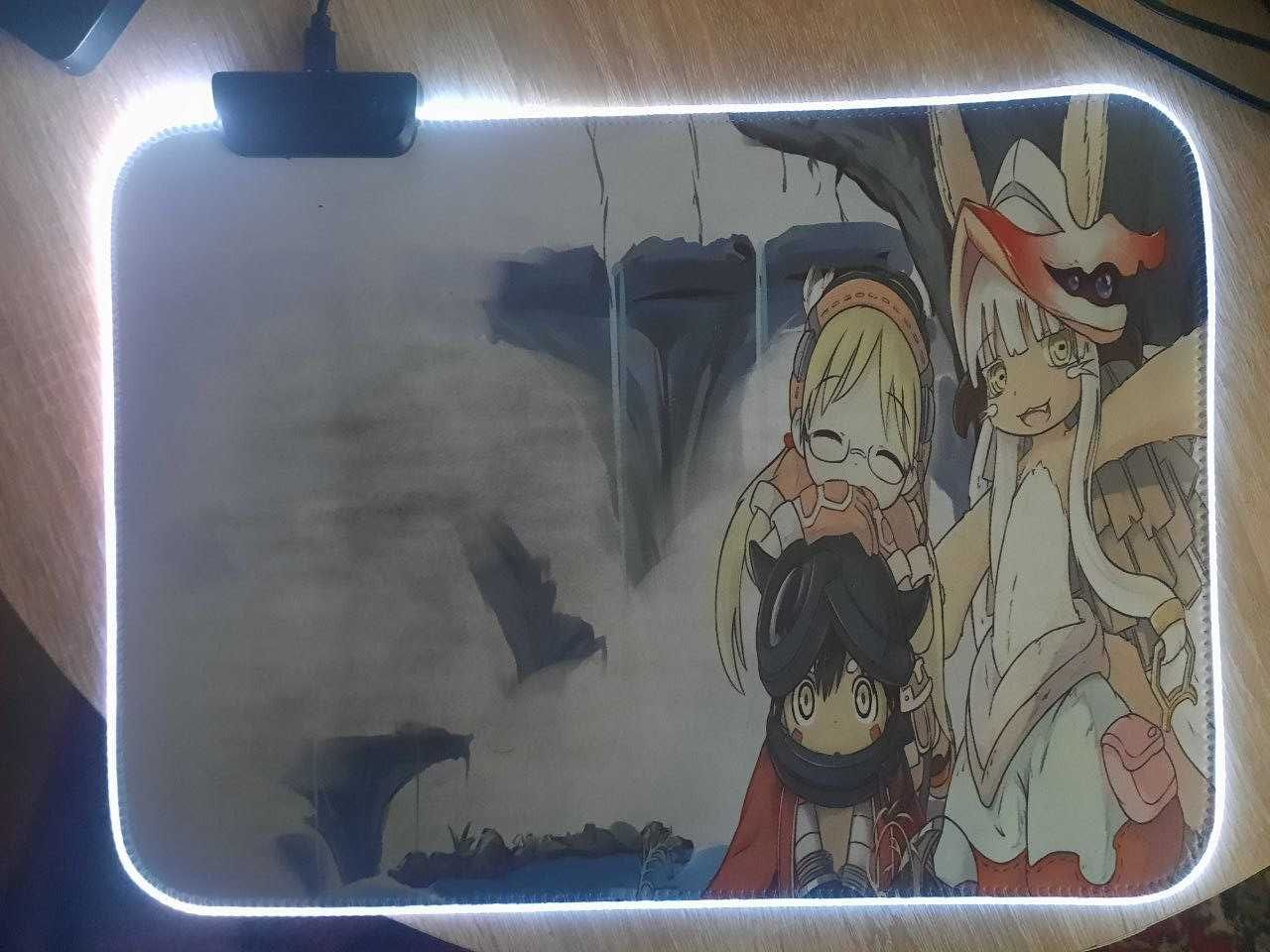 Made in Abyss Коврик для миші с RGB підсвіткою