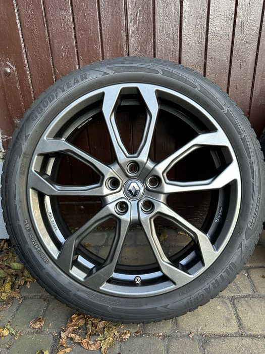 Kola zimowe felgi alu 20 195/55 5x114,3 Renault orginal czujniki tpms