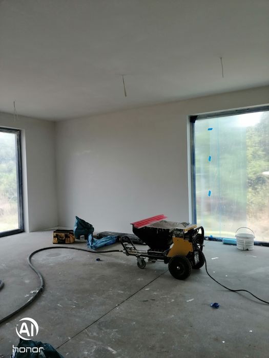 Szpachlowanie gładzie