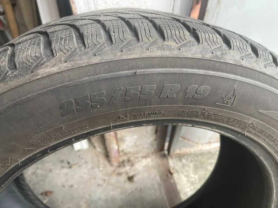 Michelin Latitude Aplin 235/55 R19, зима, 2016 рік