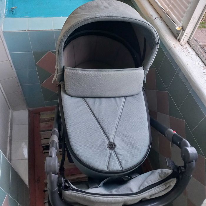 Коляска Roan Bass Next універсальна 2 в 1. Ocean mood.