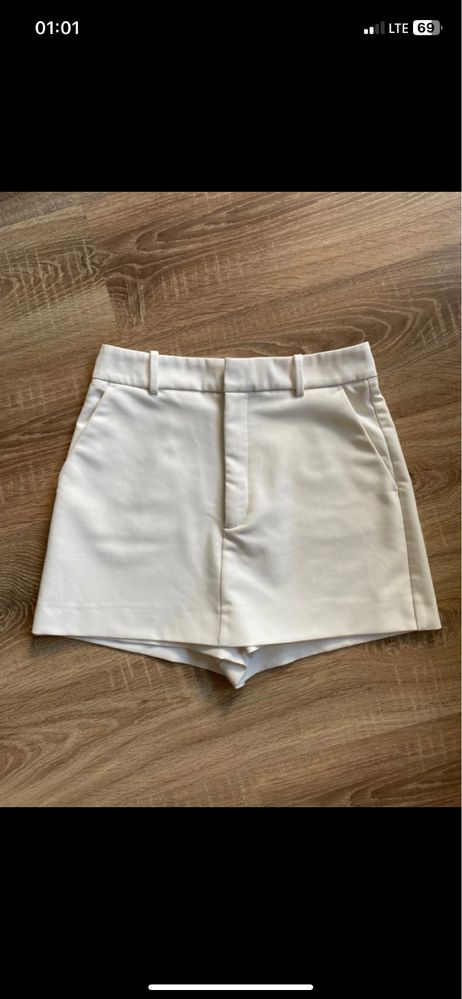 Spódnicospodenki z wysokim stanem Zara S