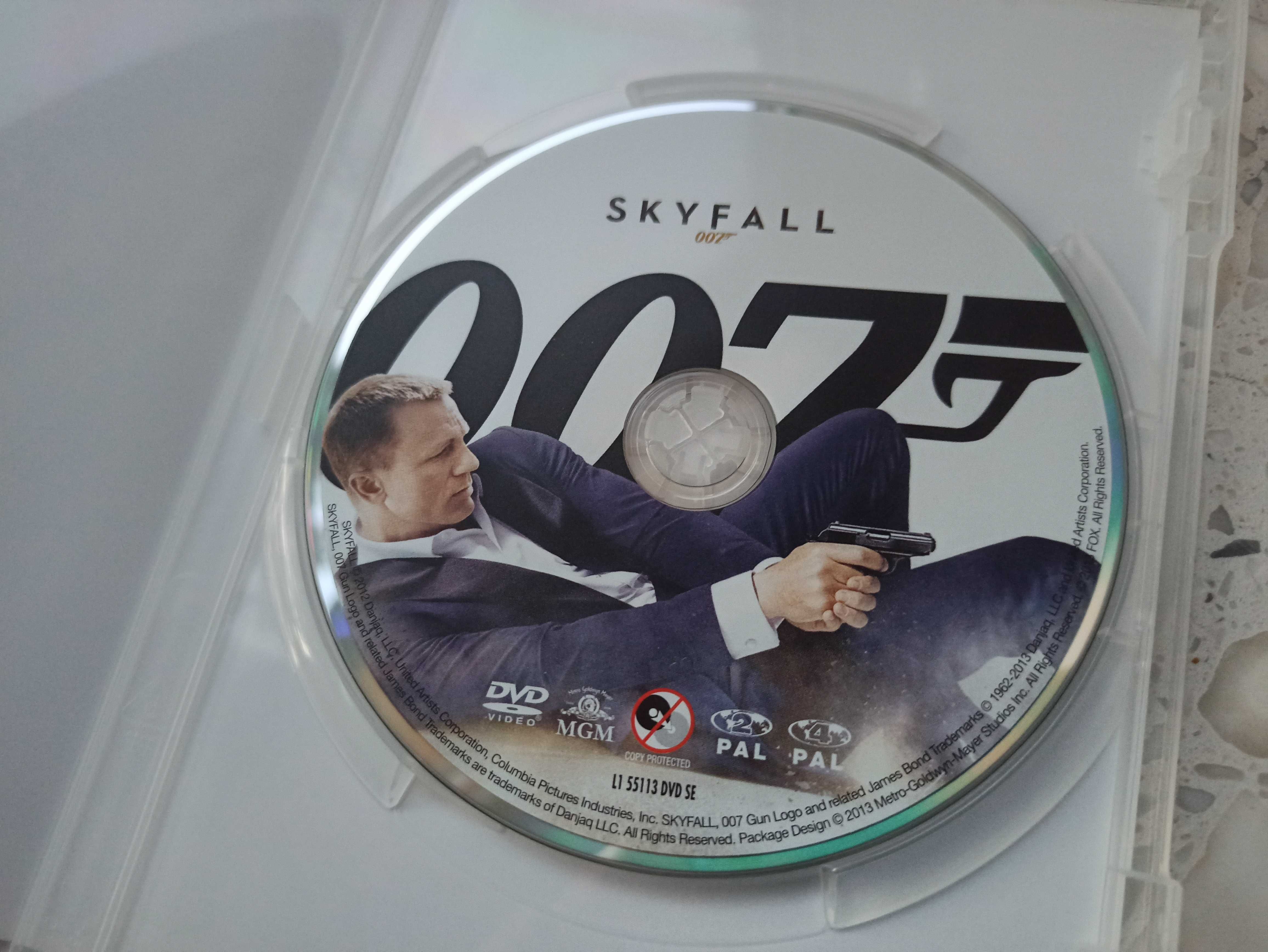"SKYFALL" 007 James Bond - film DVD, Daniel Craig