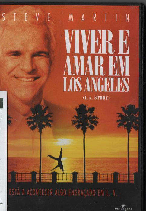 Dvd Viver e Amar Em Los Angeles - comédia - Steve Martin - extras
