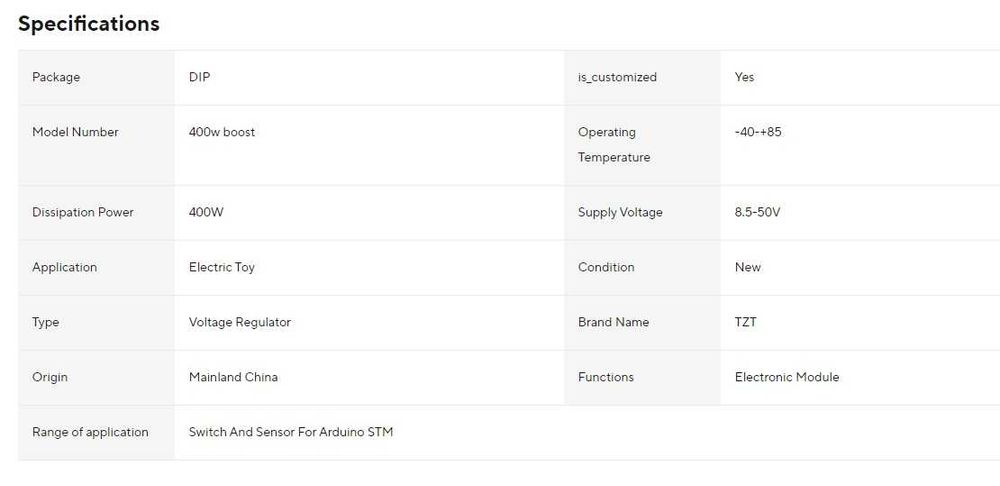 Преобразователь напряжения повышающий TL494 8.5-50 на 10-60В, 400Вт