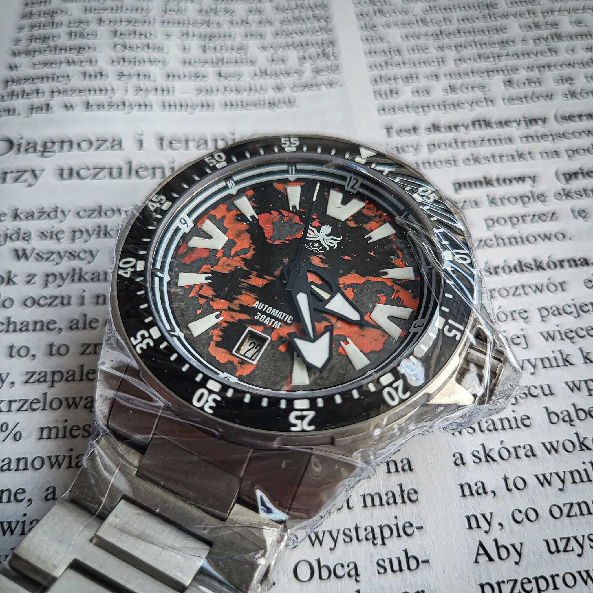 Zegarek Automatyczny Phoibos Apollo titanium PY041D  300m