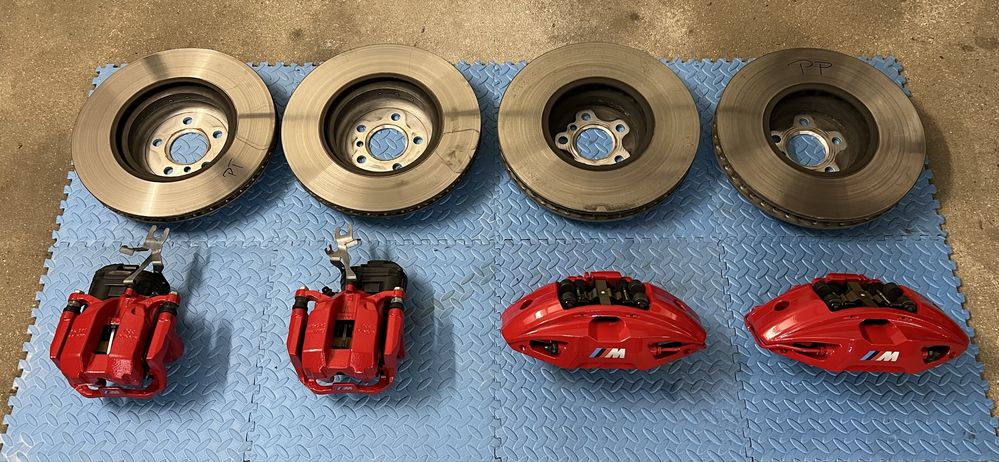 BMW 3 G20 M340i tarcze, klocki, zaciski