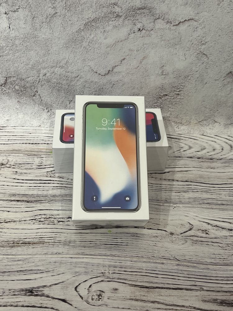 New Apple iPhone X 64/256GB,Новий Айфон Х 64