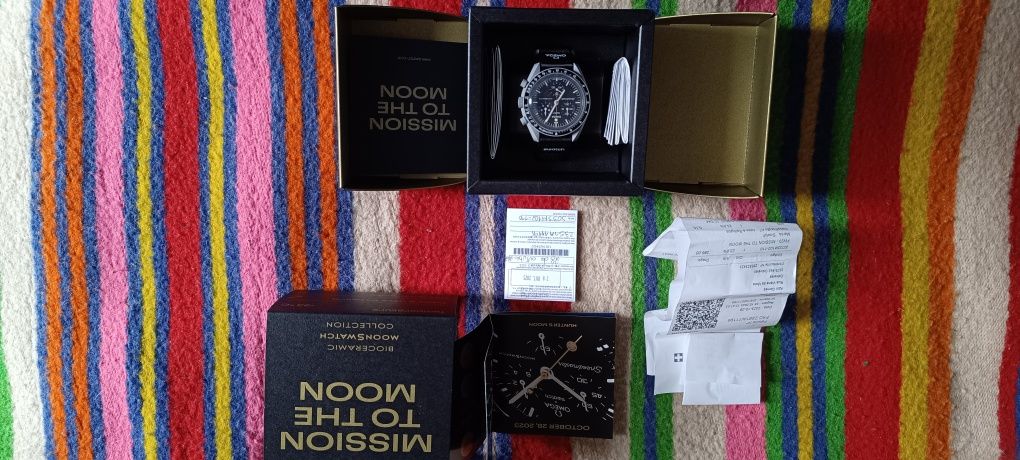 Swatch Moonwatch Moonshine Gold