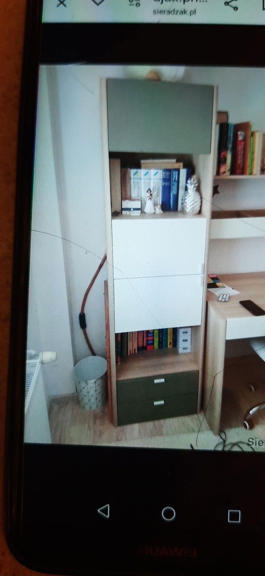 Nowy zestaw w paczkach, mat kremowy i szary z nutką zieleni