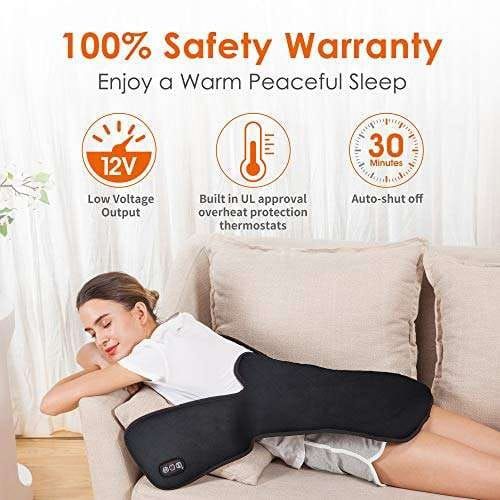 NOVO!  Massagem Elétrica Pescoço, Ombro, costas c CALOR