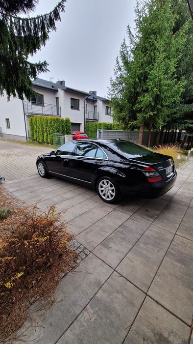 Mercedes w221 klasa S 550 4matic long LPG niezniszczony serwisowany